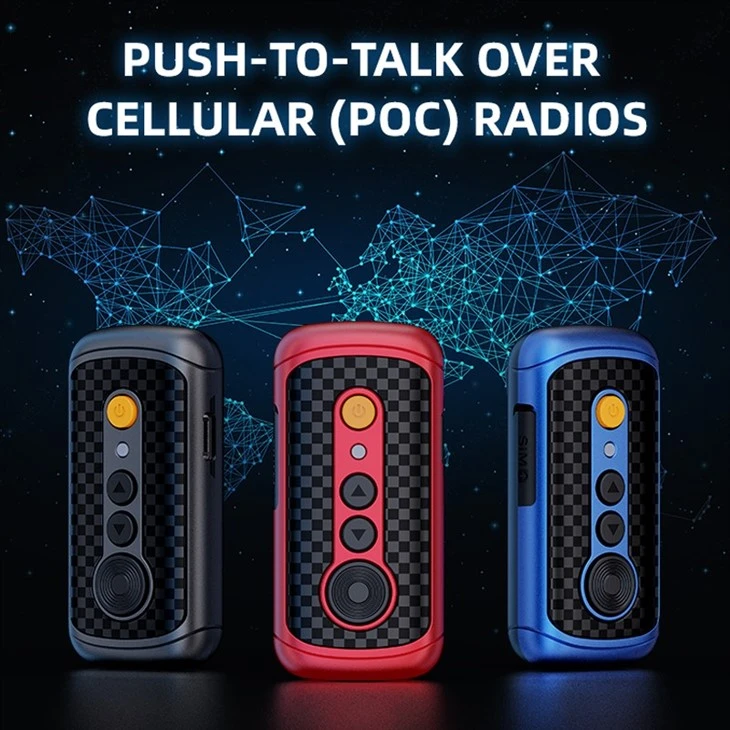 Poc Mini Walkie Talkie With Earpiece